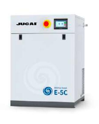 4kW 0.4m³/min Oil-free scroll air compressor E-5C Silent food and beverage medical laboratory air compressor